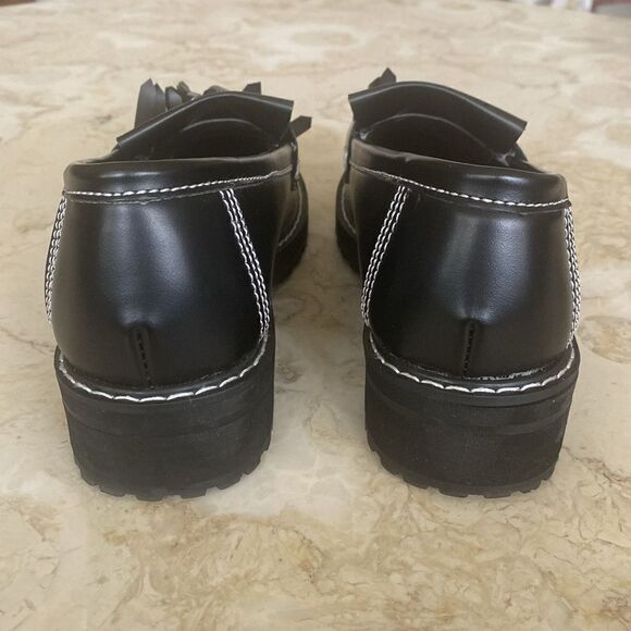 Seven7 Tassel Faux Leather Loafers - Picture 9 of 12